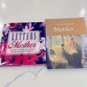 Two Beautiful Hardback Books for mom